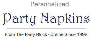 Personalized Party Napkins